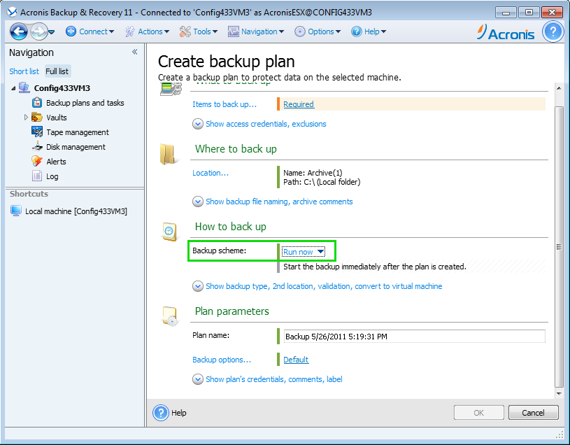 Free acronis backup and recovery workstation