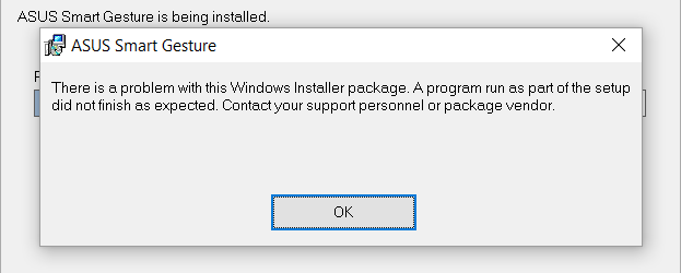 Windows Installer Program Not Working