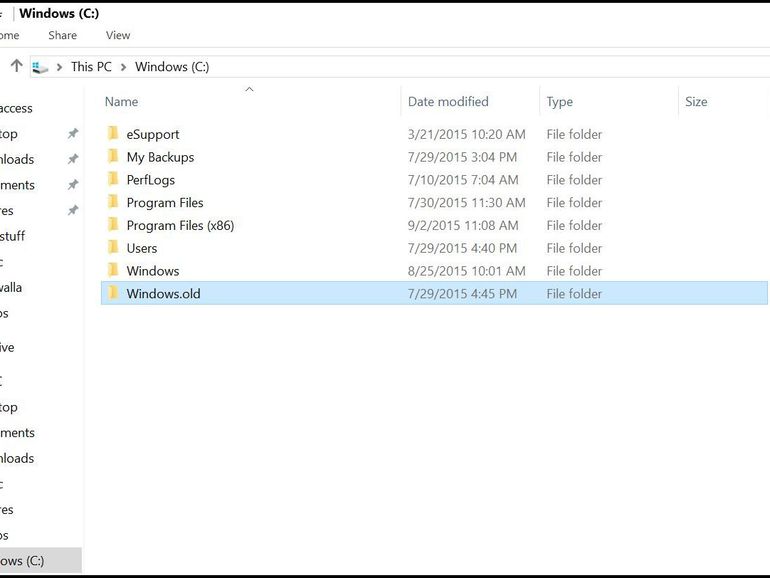 Cannot Delete Folder Windows 10